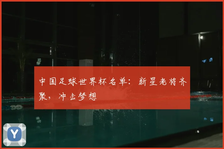 中国足球世界杯名单:新星老将齐聚,冲击梦想